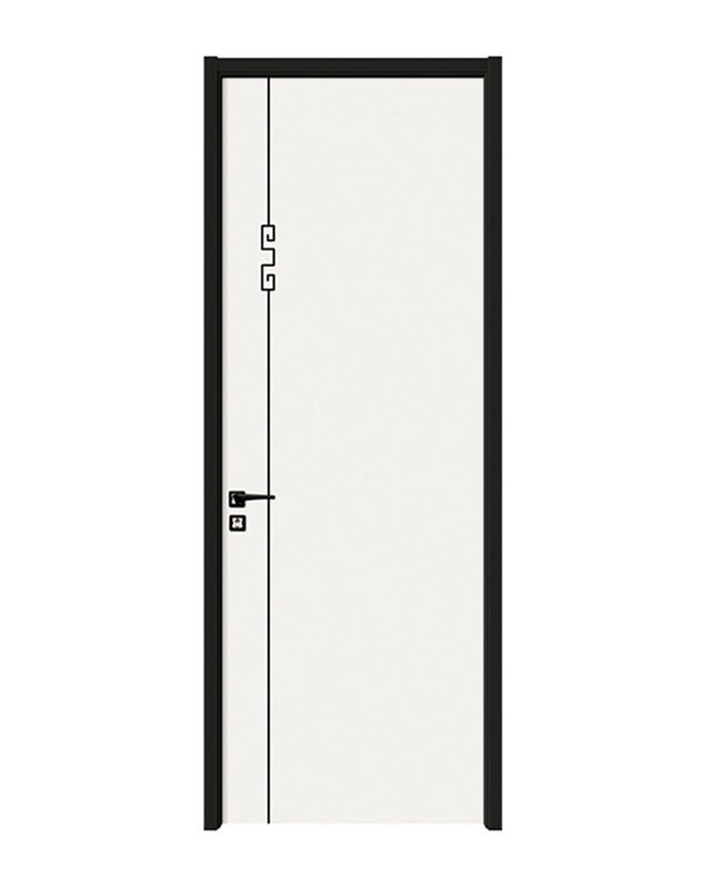 WQ-014 White Edge Elite Melamine Lamised Door